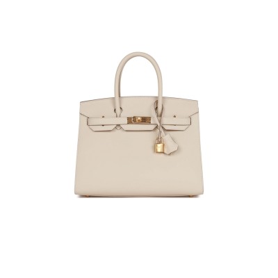 HERMES BIRKIN 30 SELLIER EPSOM GOLD HARDWARE (30*22*16cm)